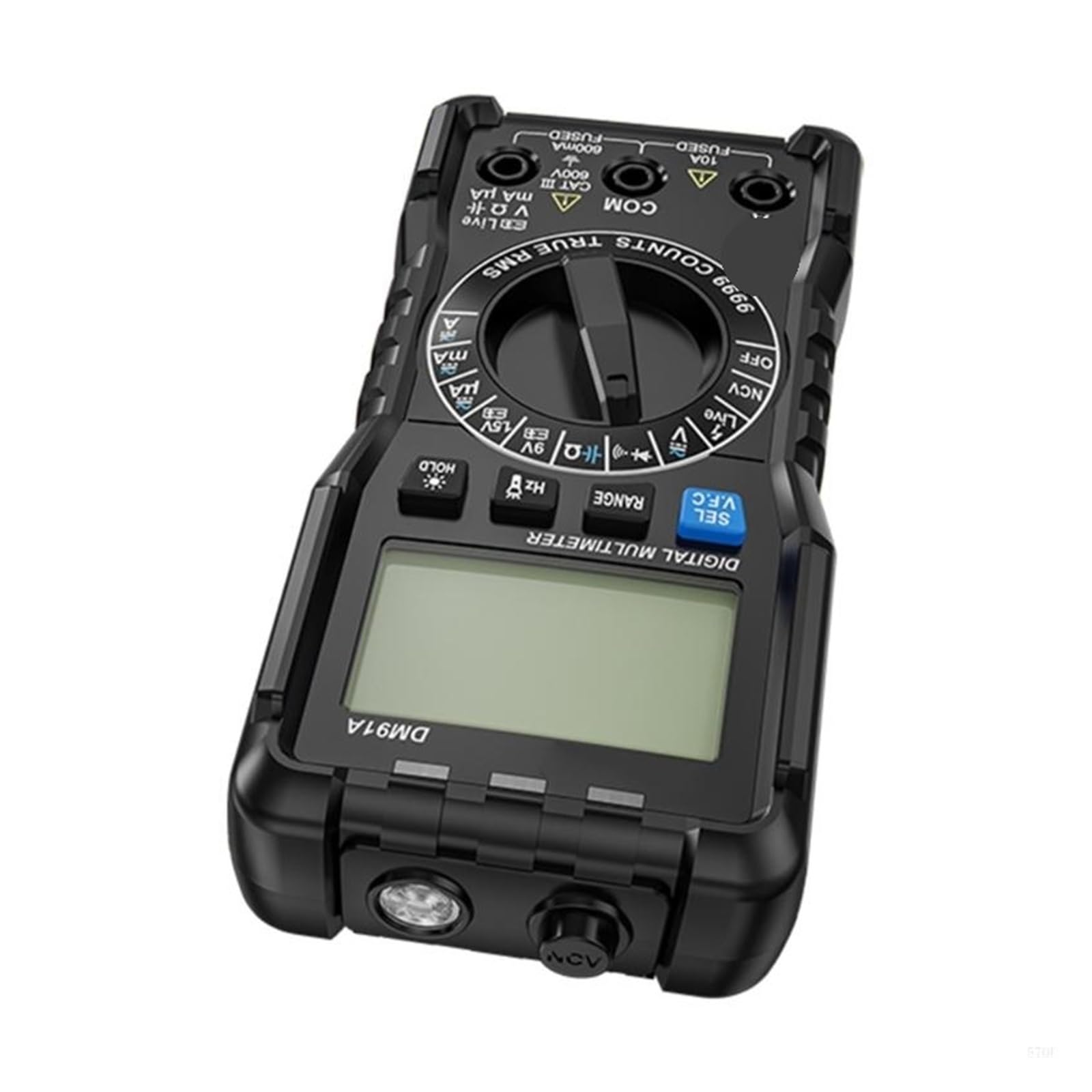 Multimeter Digital, Digitalmultimeter - Transistortest, Amperemeter, Voltmeter, Kapazitätstester, Geeignet(DM91S)
