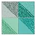 Juvia's Place Rebel Quad Mint Eyeshadow Palette - Shades of 4, Professional Eye Makeup, Pigmented Makeup Palette for Eye Color & Shine, Pressed Eyeshadow Cosmetics