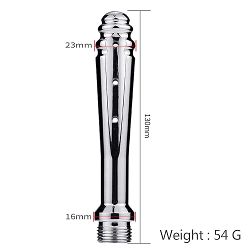 Miniatura 2 de Nuevo enema de aluminio del limpiador de la ducha del enema sistema del irrigador del colon que limpia el sistema y el sistema de la boquilla