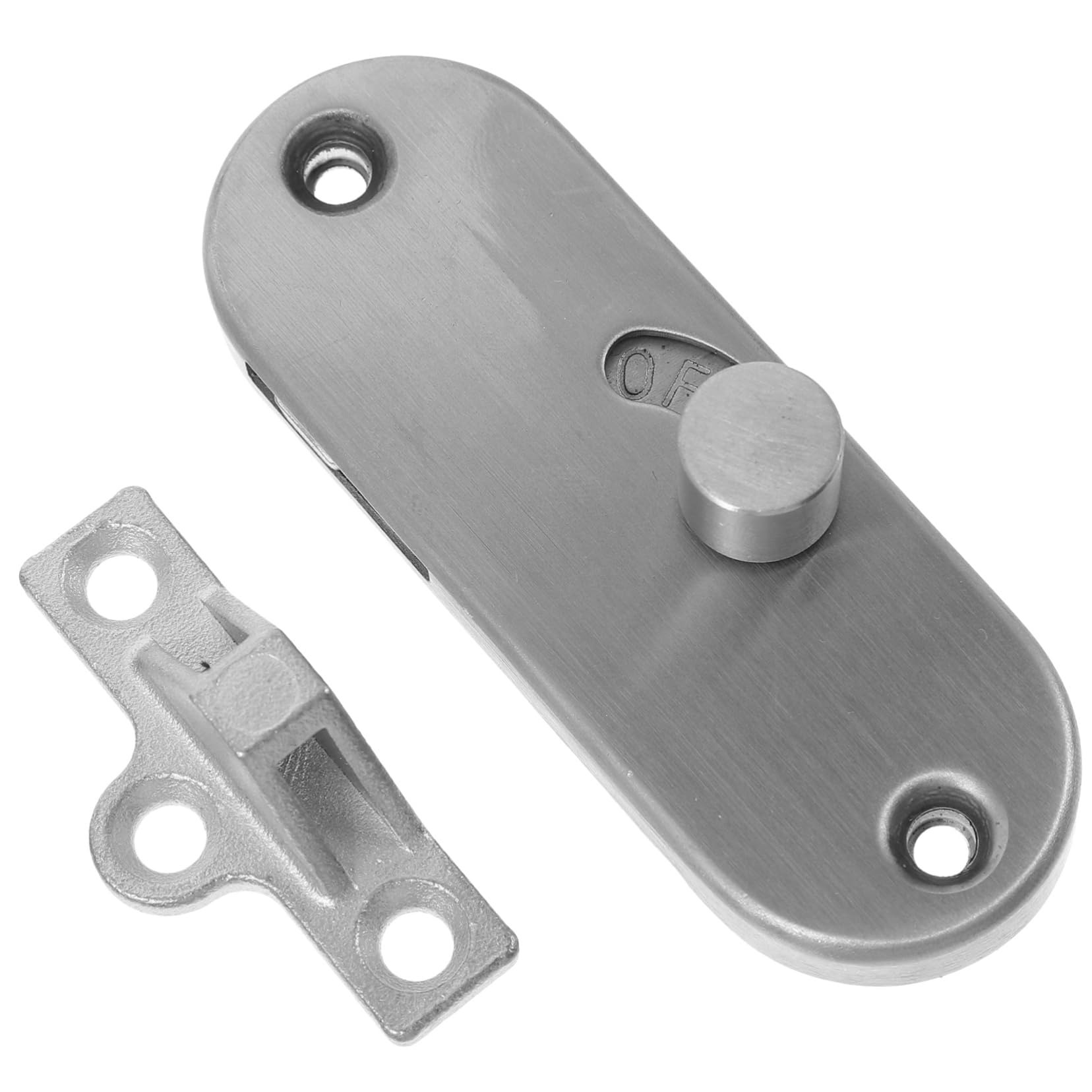 Gatuida 3stücke Sliding Door Lock Türverriegelung Langlebiges Und Rostfreies Design Geeignet Für Schiebetüren Und Stalltüren Schützt Privatsphäre Und Installieren