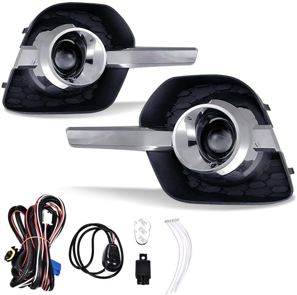 MOTUX Fog Light Pair for 2010–2016 Chevy Equinox