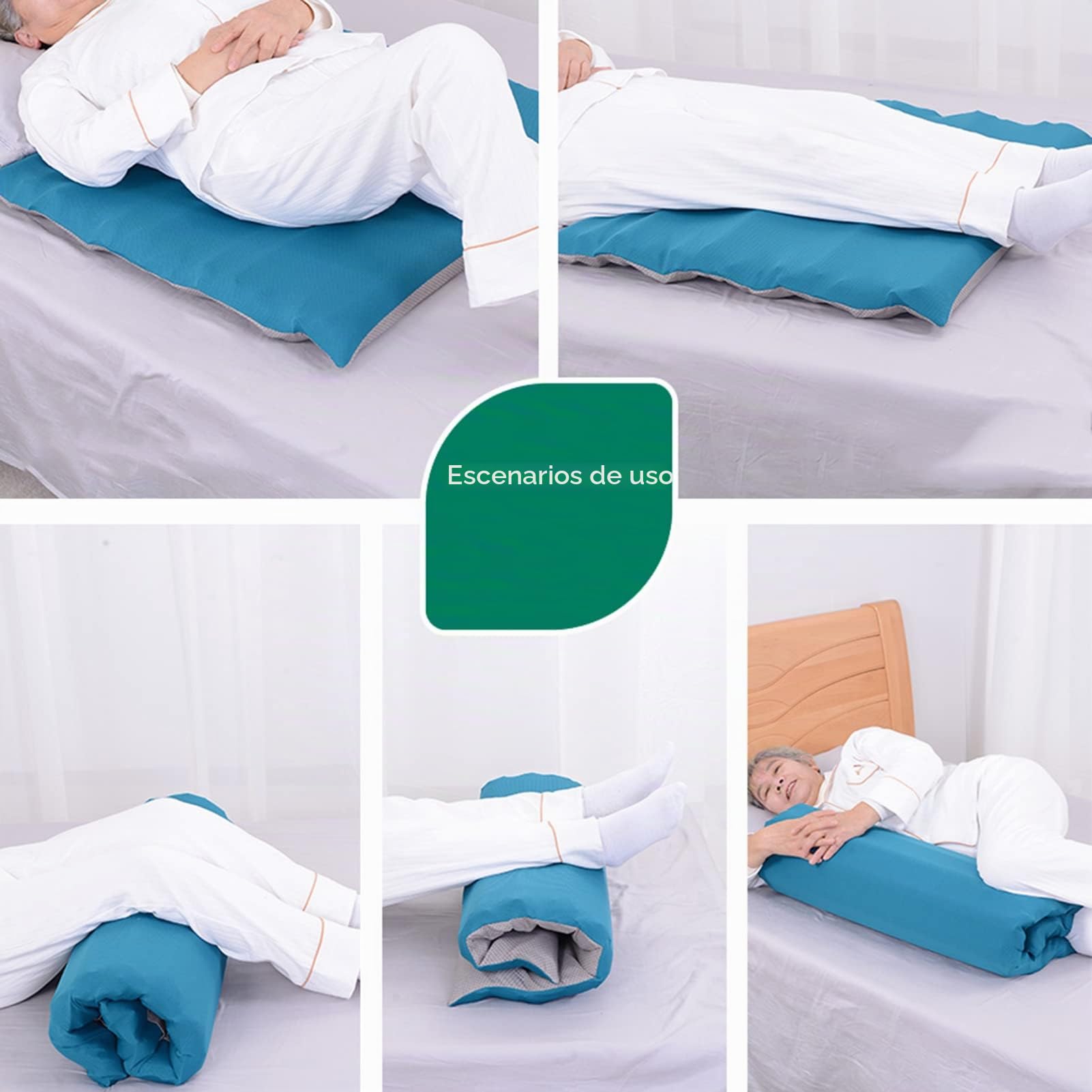 Cojín Antiescaras para Cama- Previene Las Úlceras por Presión,Cojín De Colchón Inflable Prevención Antiescaras Transpirable Ancianos