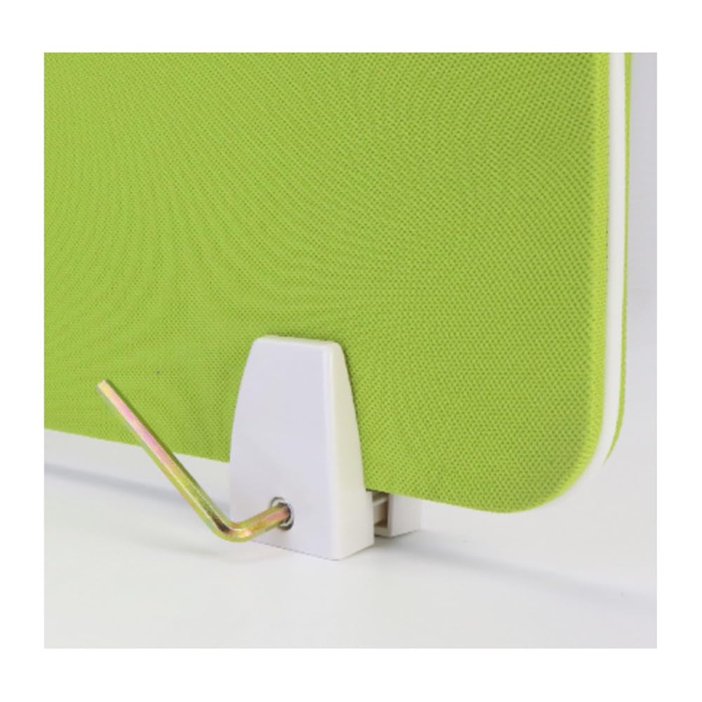 Panel de privacidad multicolor con reducción de ruido para escritorio, 23-47 x 11 pulgadas (verde 31 x 11 pulgadas), divisor absorbente de sonido para el hogar, oficina, estudio, espacio de trabajo