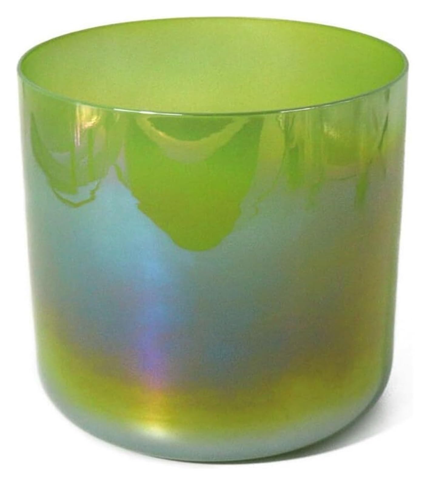 SBCGFY Crystal Singing Bowl, 6 Inch Green Alchemist Crystal Singing Bowl, 440Hz, Meditation Props, Relieve Fatigue Anxiety, For Beginners Professionals,A Note