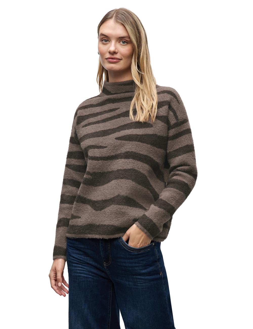 Street One Kuscheliger Jacquard Sweater