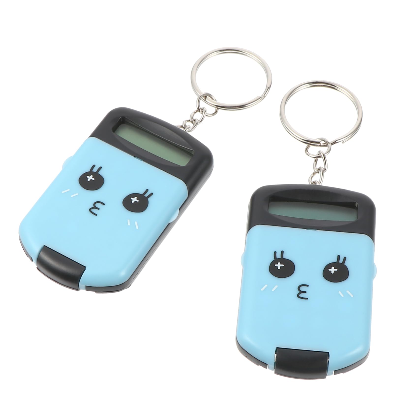 OSALADI 2Pcs Mini Calculator Portable Cartoon Design Lightweight Arithmetic Calculator for Students for School Supplies Durable Present for Friends