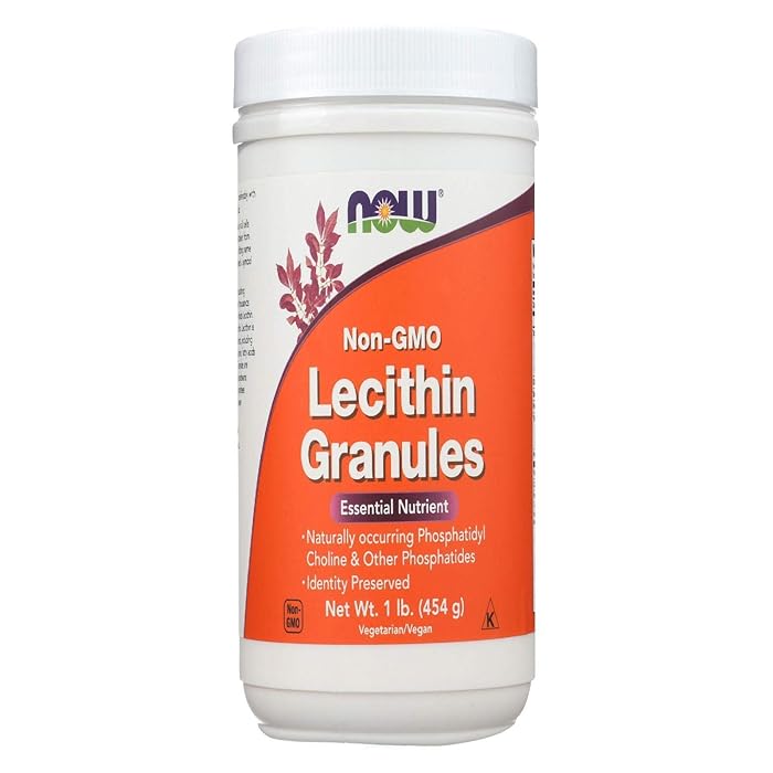 Buy Lecithin Granules NONGMO Now Foods 1 lbs Granule Online at