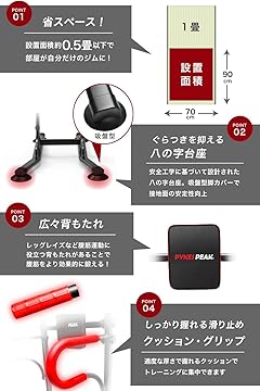 PYKES PEAK 懸垂マシン 秋の自宅フィットネス習慣を提案！PYKES PEAKがステッパー