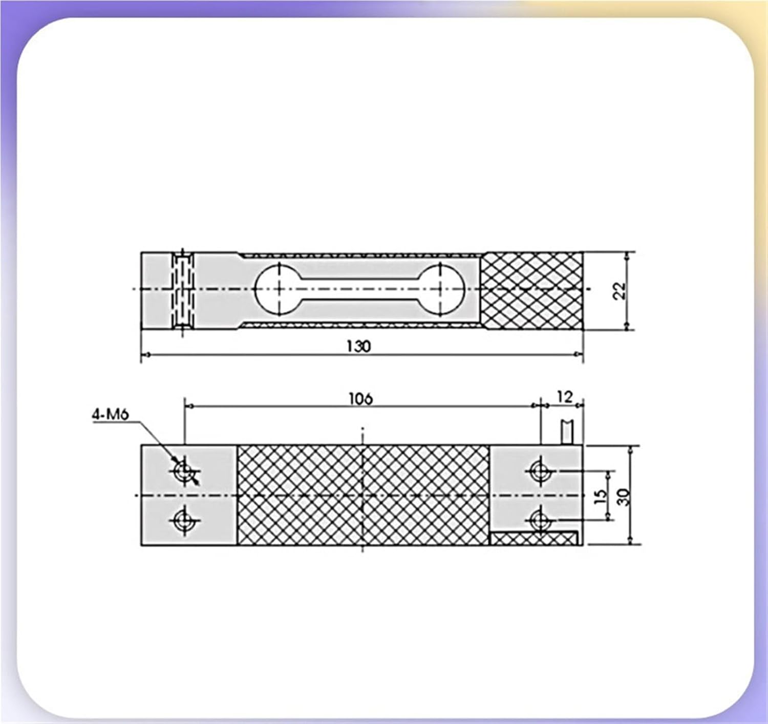 High Precision T130 Load Cell Single Point Weighing Sensor Cost-Effective Electronic Scale Industrial, Commercial, Medical Field(0-20KG)