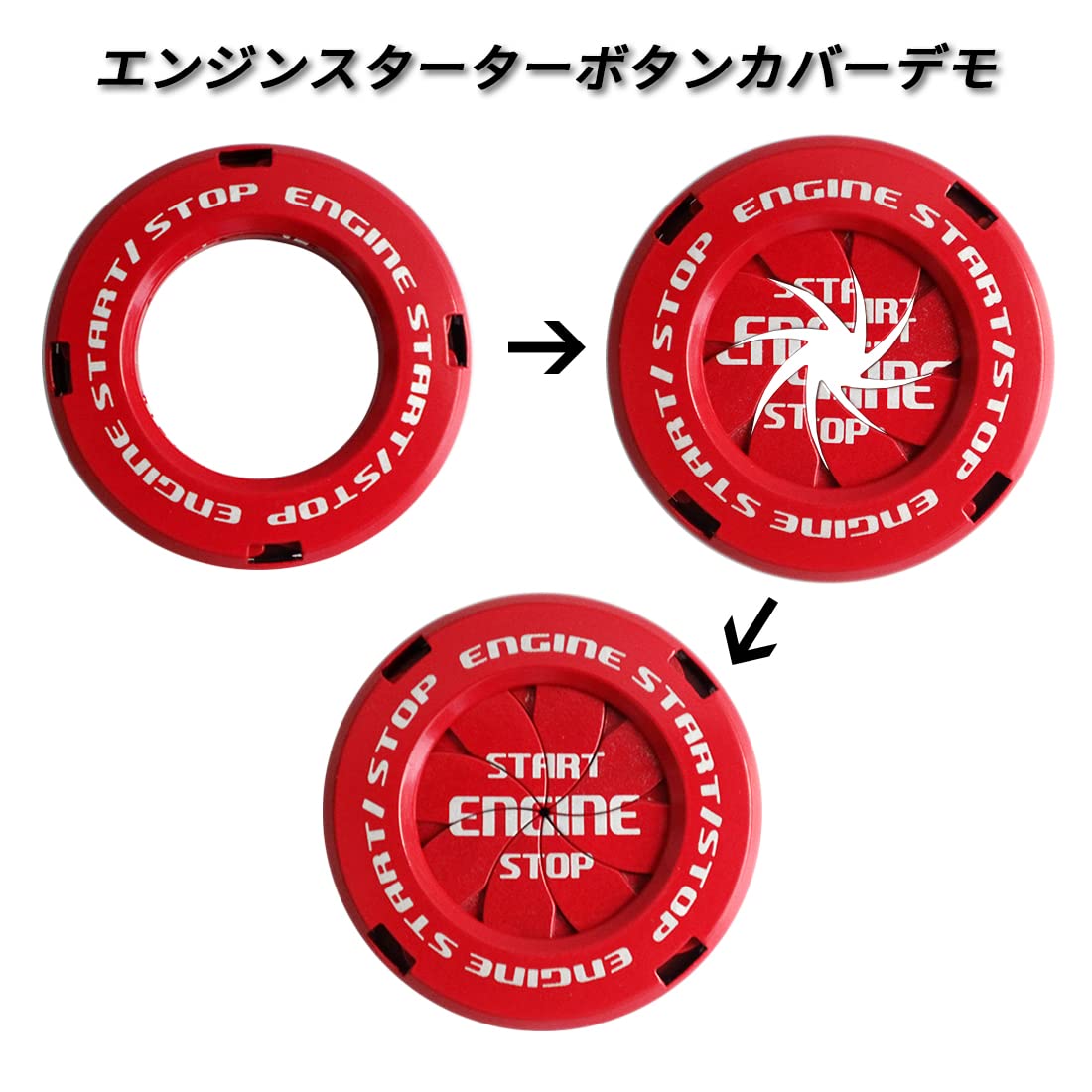 STI エンジンスタートストップボタン Amazon.co.jp: MUTOO エンジンプッシュボタン カバー STI スバル