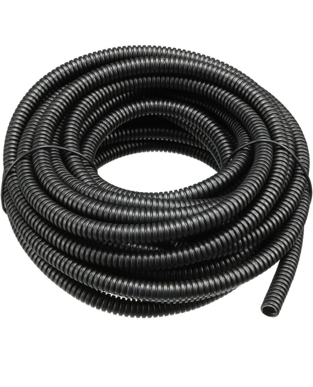 LT Corrugated Tube Conduit PP Polyethylene Tubing || Flexible Pipe Hose Black ||5.2mm Inner Dia 7.2mm Outer Dia || 6M Long || (pack of 1)-image-6