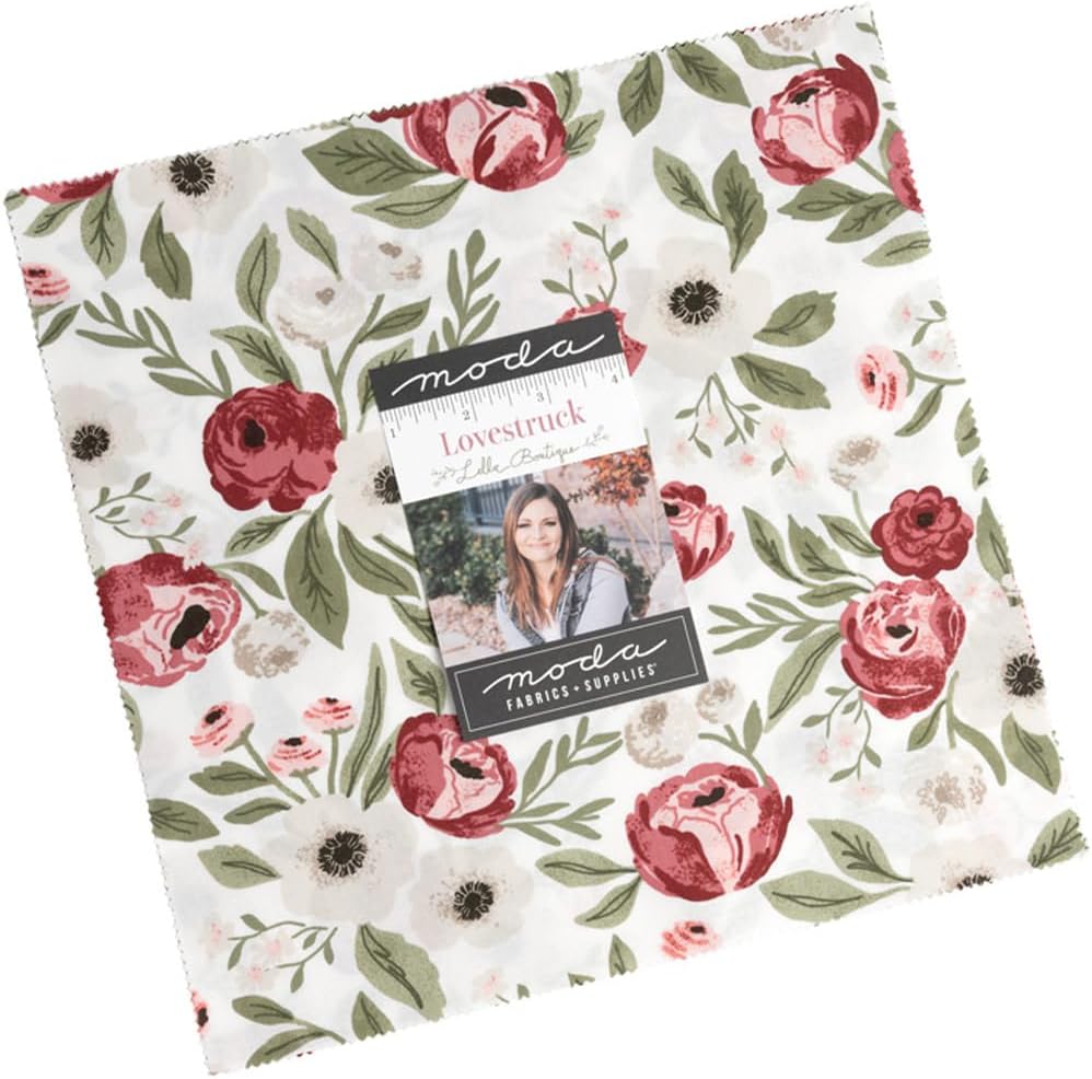 Lovestruck Layer Cake®, 42-10" Precut Fabric Quilt Squares by Lella Boutique