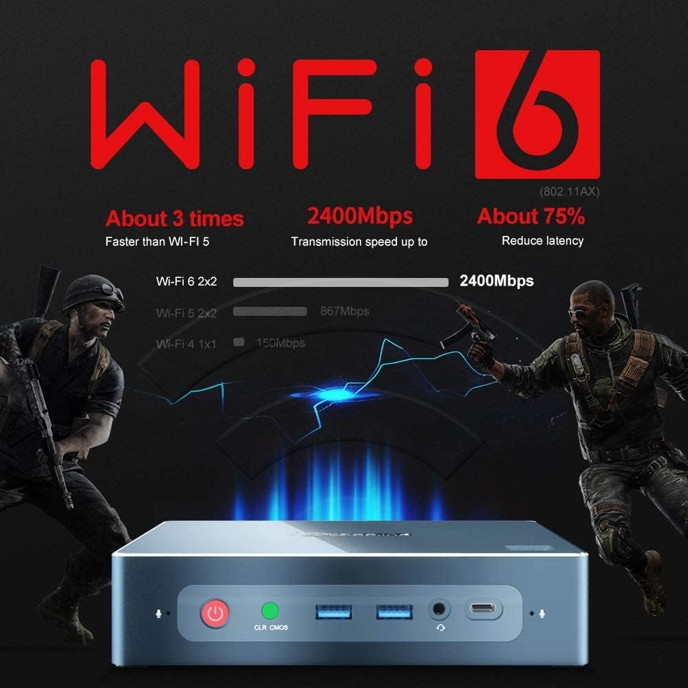 Super Sale π Beelink GTR Mini PC Windows 11 Pro, AMD Ryzen 7 3750H (up to 4GHz) 16GB DDR4 500GB Kingston NVMe SSD, 4K@60hz Four Display Output Windows 11 Mini Computer, HTPC, Mini Gaming PC Flash Sale Beelink GTR Mini PC Windows 11 Pro, AMD Ryzen 7 3750H (up to 4GHz) 16GB DDR4 500GB Kingston NVMe SSD, 4K@60hz Four Display Output Windows 11 Mini Computer, HTPC, Mini Gaming PC