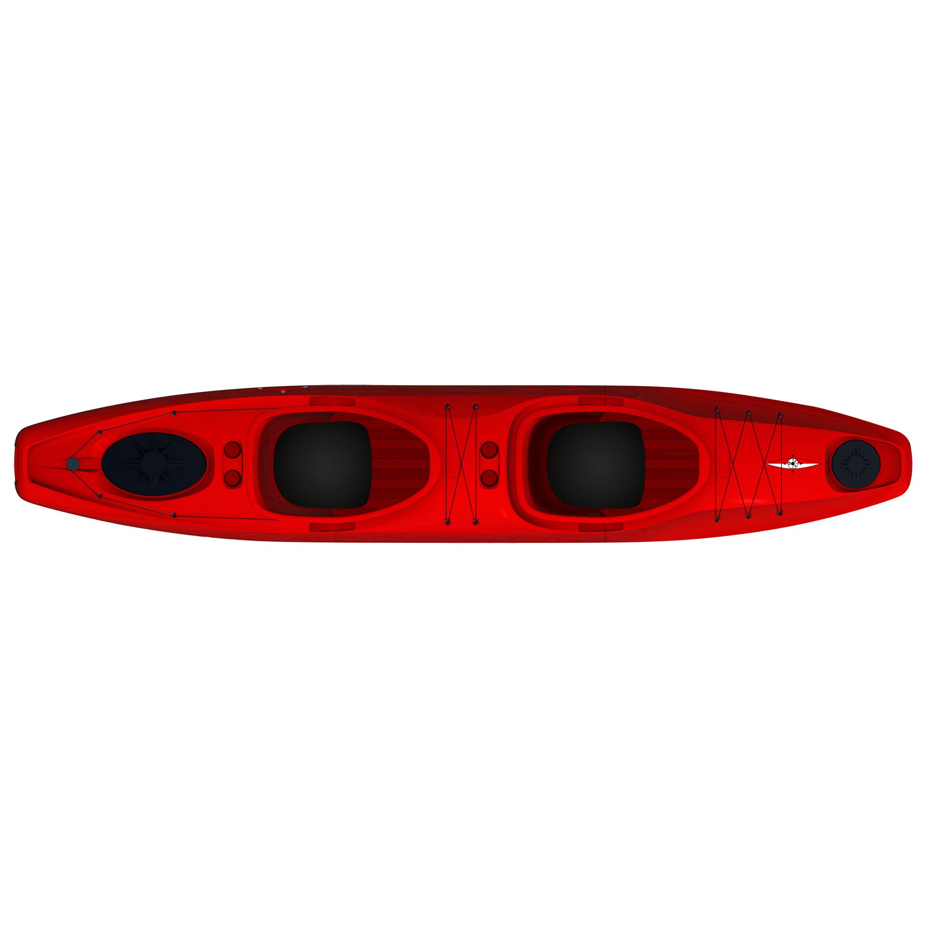 Martini Modular Kajak Kayak GTX Tandem Rot von Point65