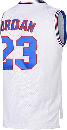 Ruzipa Youth #23 Space Movie Basketball Jerseys Sports Shirts for Kids 90s Hiphop Party Clothing