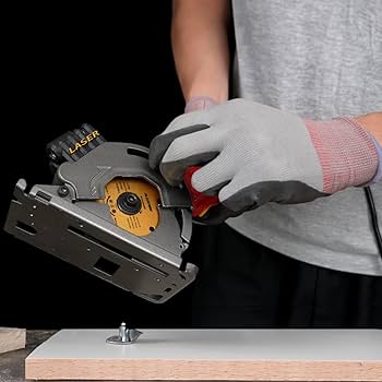 Amazon | Weytoll ミニ丸鋸 580W 3700RPM 丸のこ 片手操作 6枚の