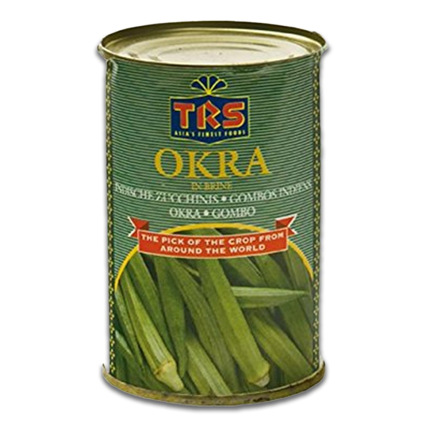 Okra Pack de 6 (400 g por bolsa) – Calabacín indio fresco precocido y sazonado con sal y ácido cítrico