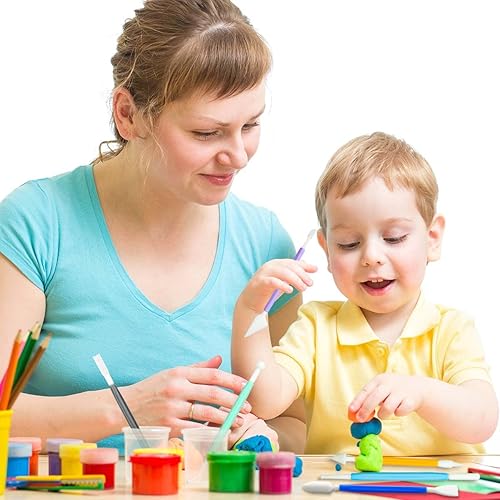 Miniatura 4 de Juego de 8 herramientas de modelado de arcilla plástica, kit de herramientas de cerámica para esculpir arcilla polimérica plástica, herramienta de