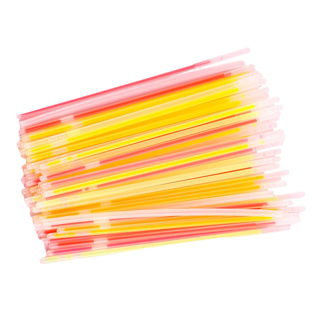 WOONEKY 100pcs Glow Sticks Glowing Bracelets for Boys and Girls Parties Neon Decorations for Birthdays Weddings Camping and More Fun Fluorescent Props