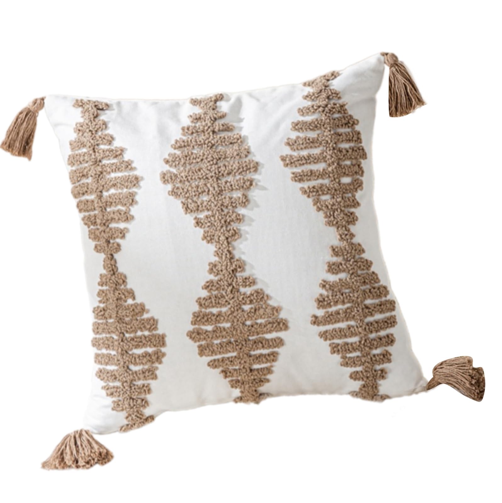 NVOQILIN Pillowcase Cotton and Plush Pillow Covers for Living Room Bedroom Sofa Couch Home Decoration 45x45cm Cushion Covers
