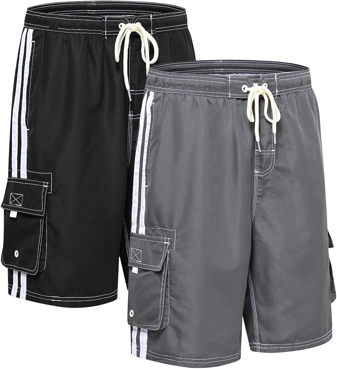 Mens board shorts with cargo pockets Clearance