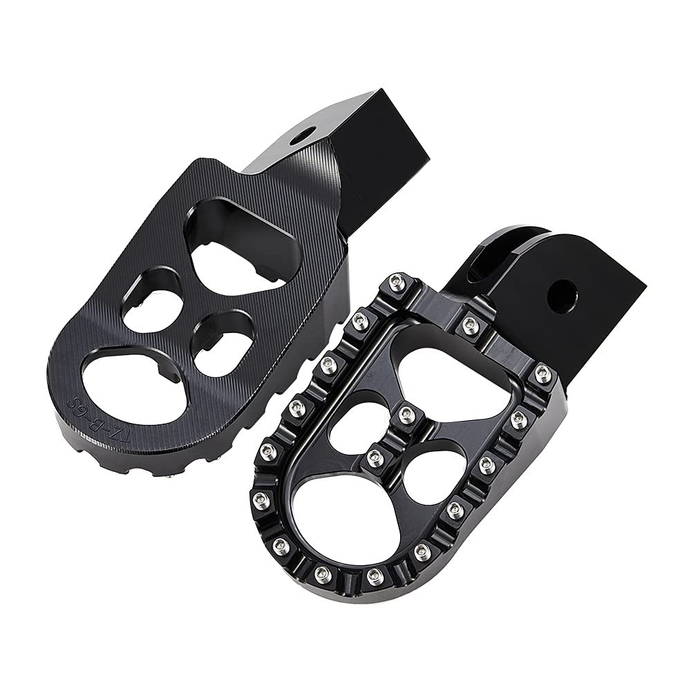 Estriberas para BMW para R1200GS LC para ADV F750GS F850GS Estriberas R 1200 GS para Adventure Black CNC Billet Pedales De Estriberas Anchas Estriberas Clavijas