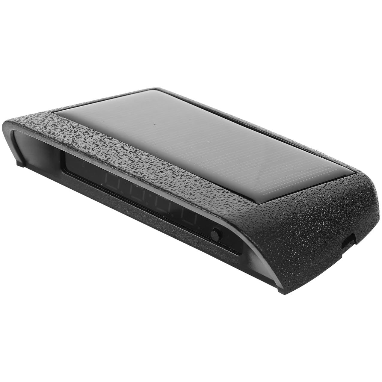 Reloj y Termómetro Digital para Coche, Solar, Luz Nocturna, Alta Precisión, sin Cableado, Arranque Automático, para Salpicadero