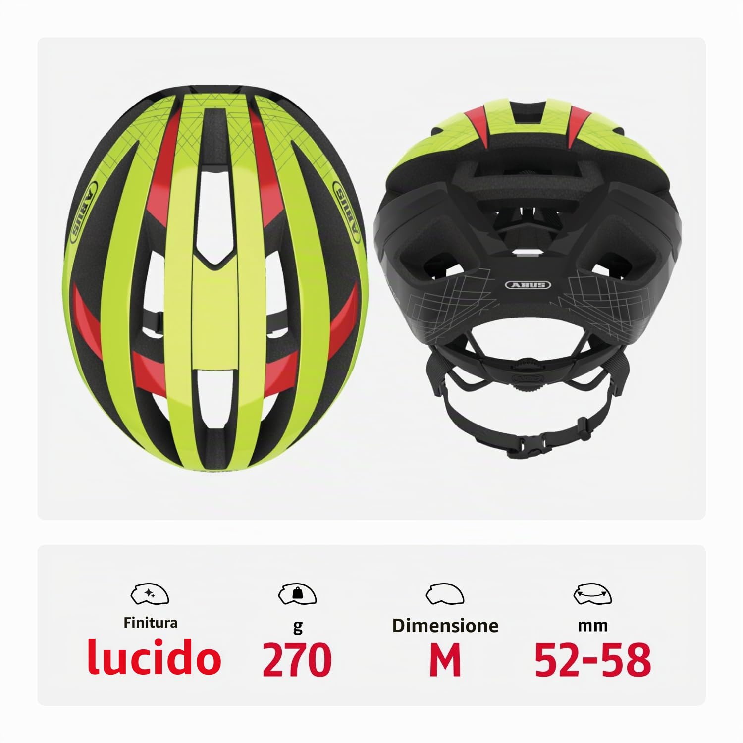 ABUS Viantor - Casco da bici sportivo per principianti - per uomo e donna