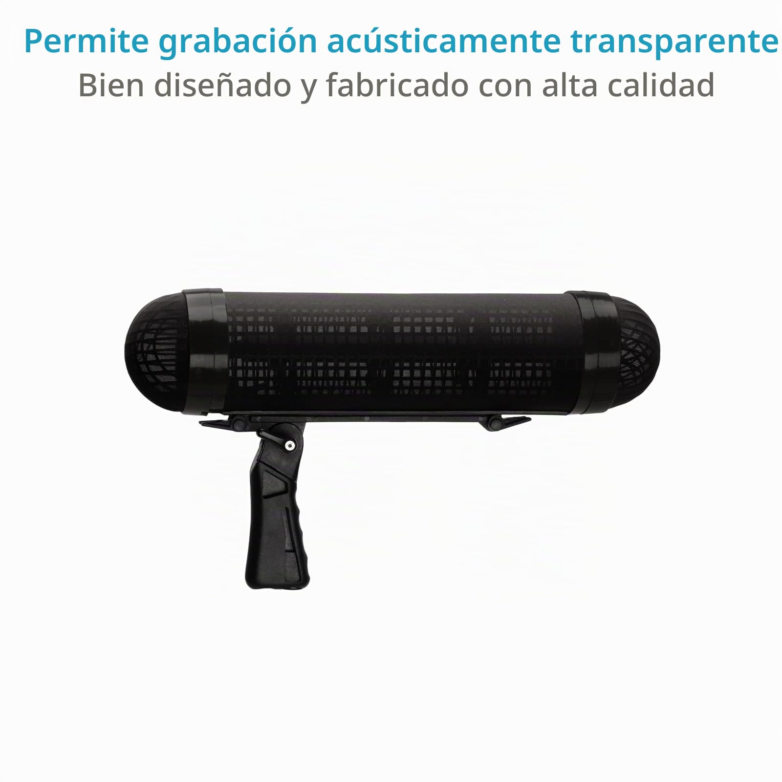 Proaim BMP40 R Biombo Blimp para micrófono de grabación Pro | Blimp de 40 cm con soporte antivibración, Windjammer y mango para reducir el ruido del viento
