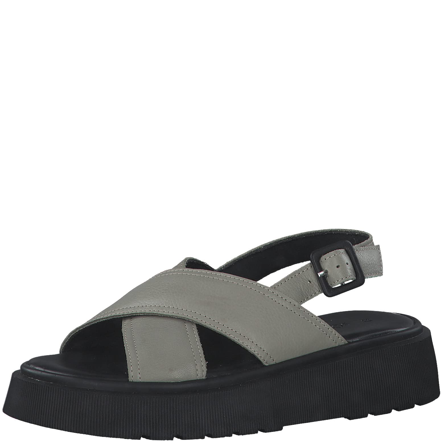 s.Oliver Women's 5-5-28201-20 Sandal, Sage, 8 UK