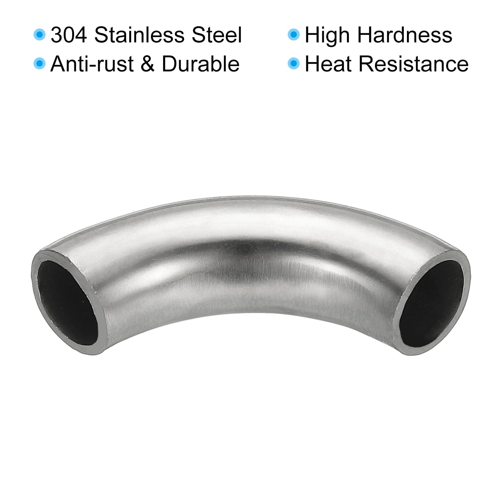 Amazon.co.jp: PATIKIL 90度ステンレス鋼管 外径13cm SS304ステンレス