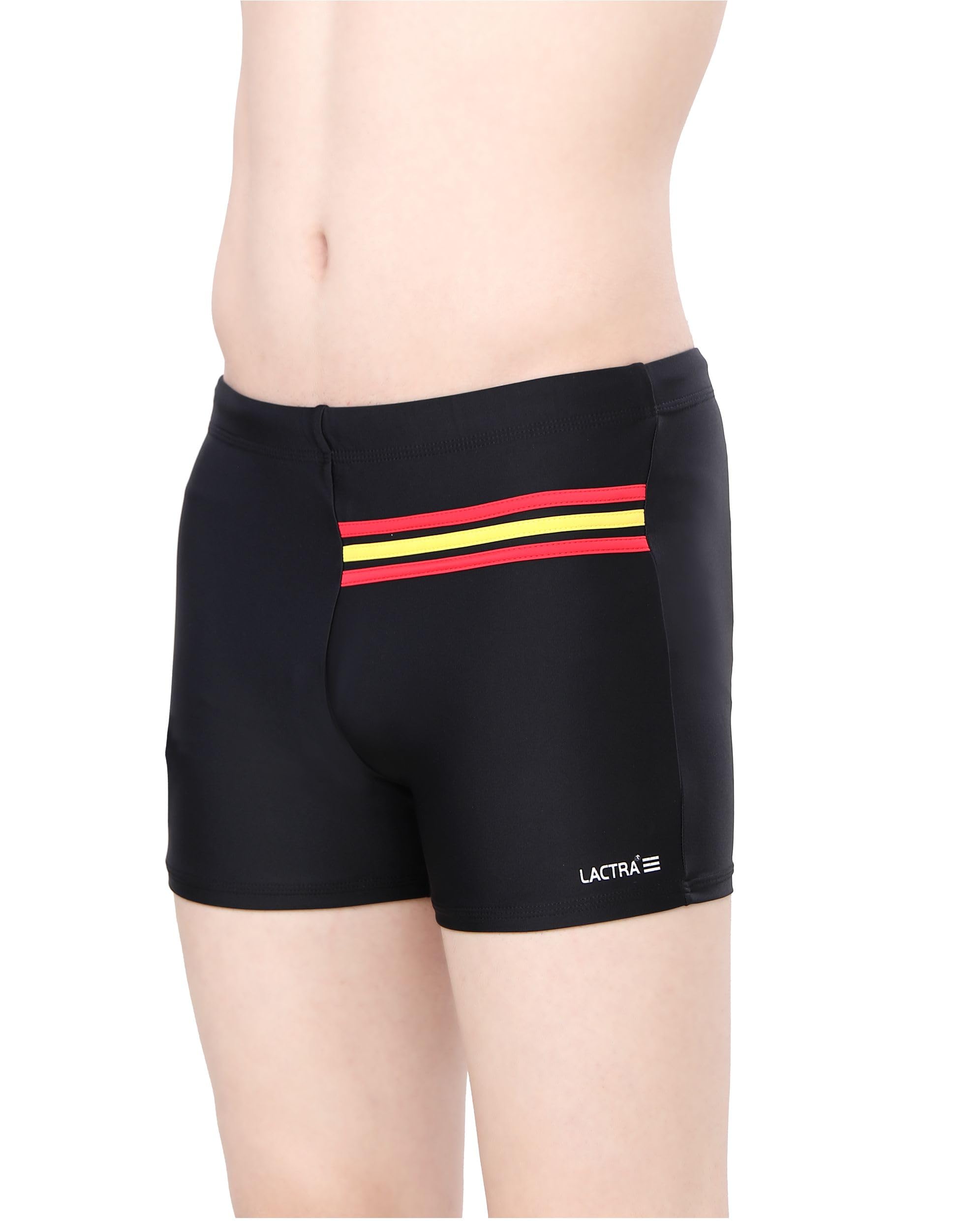 Men's Freestyle Regular Swim, Racing Aquashort/Swiiming Tights (Contrast Panel)-image-10