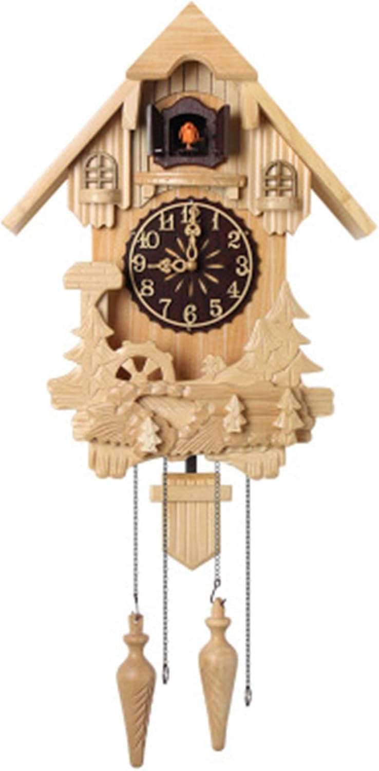 Cuckoo Clocks Cuckoo Clock Home Cuckoo Roman Numeral Wall Clock for Artistic Living Room Kitchen Office Decoration