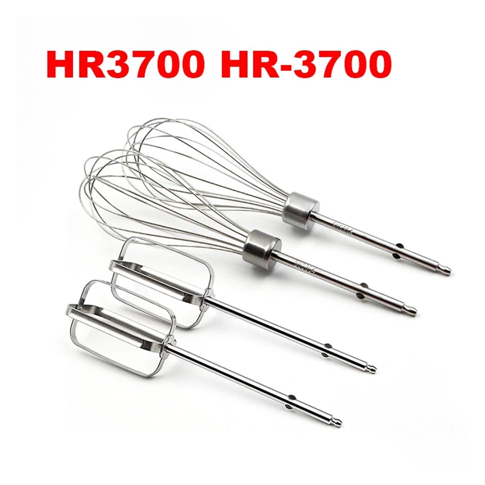 Testa For Frullino For Le Uova In Acciaio Inossidabile A 12 Fili, Compatibile Con Philips, Asta Di Miscelazione For Frullino For Uova Elettrico HR3700 HR-3700, Facile Da Pulire(2PCS)