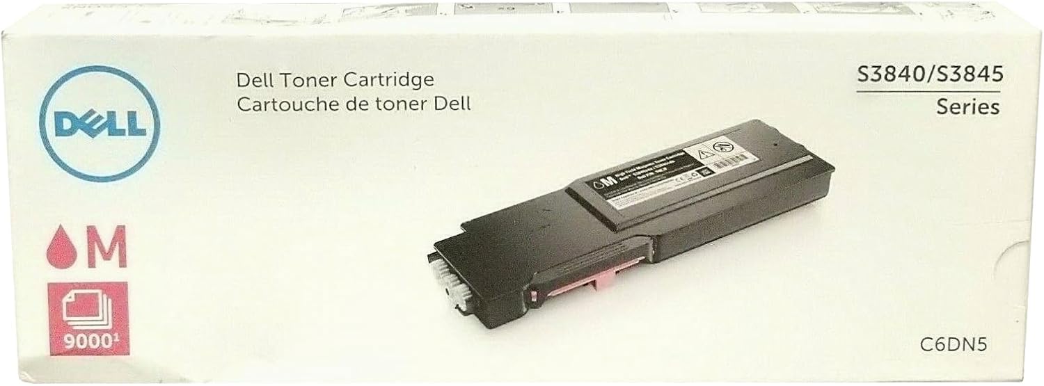 Dell C6DN5 High Yield Magenta Toner Cartridge for S3840cdn, S3845cdn