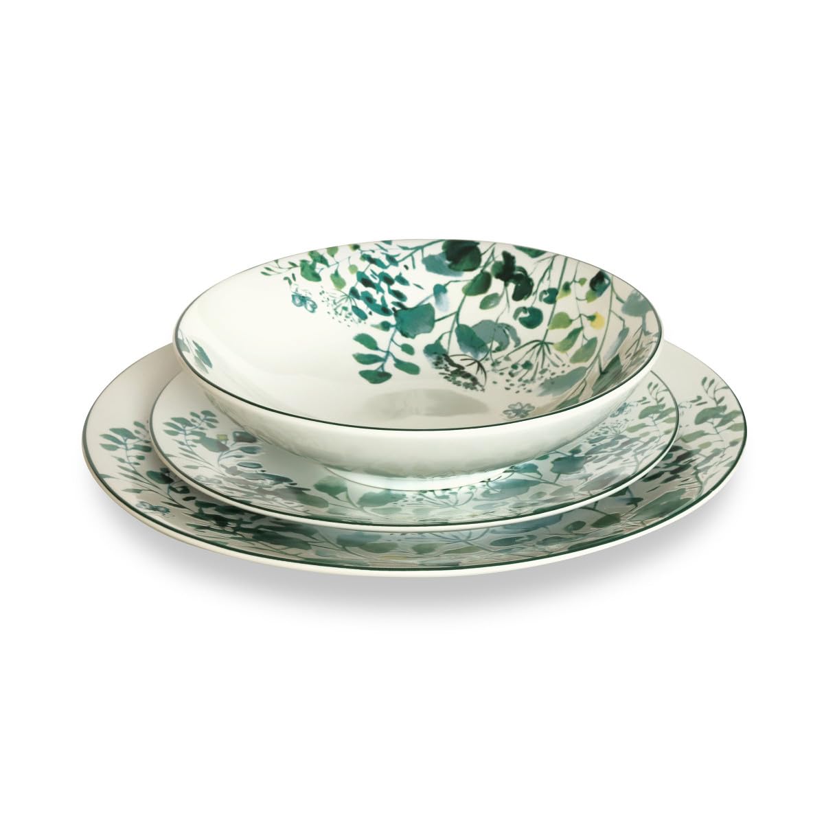 Médard de Noblat Oxalis - Coffret 6 assiettes salade & pâtes