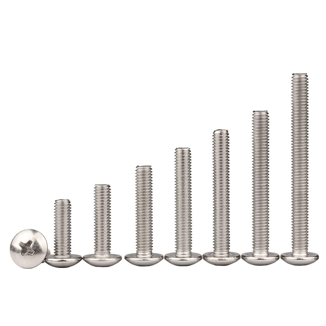 Aiweijia 304 Stainless Steel Cross Large Flat Head Mushroom Head Bolt