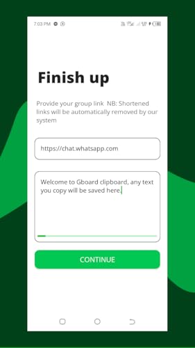 Group Links Finder App