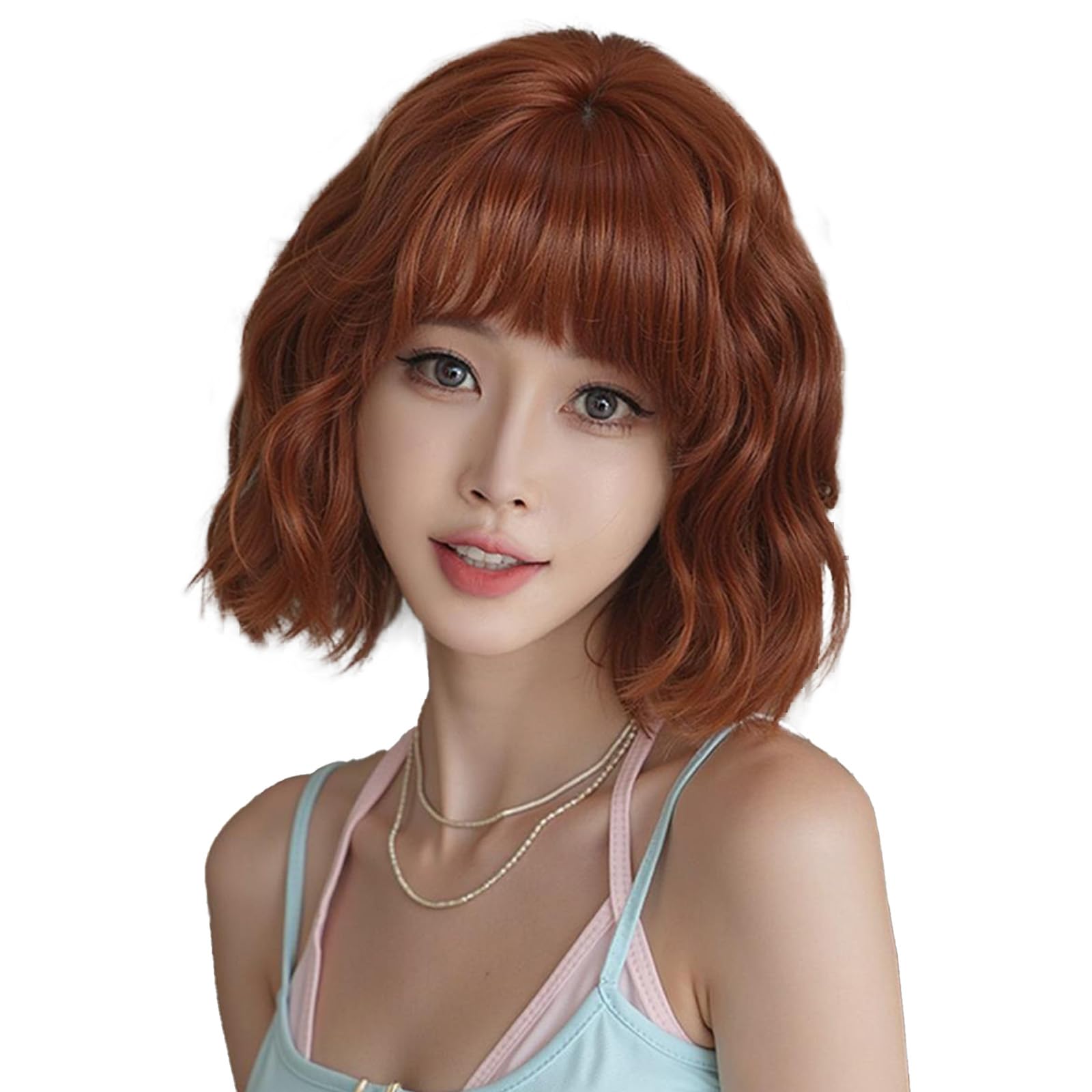 Amazon.co.jp: HAIRCUBE ウィッグ ボブ カール ショート