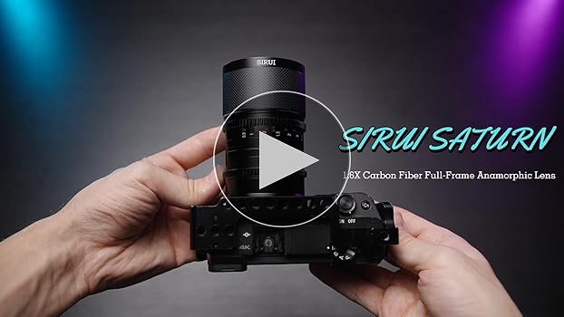 Amazon.com : SIRUI Saturn 35mm T2.9 1.6X Full Frame Carbon
