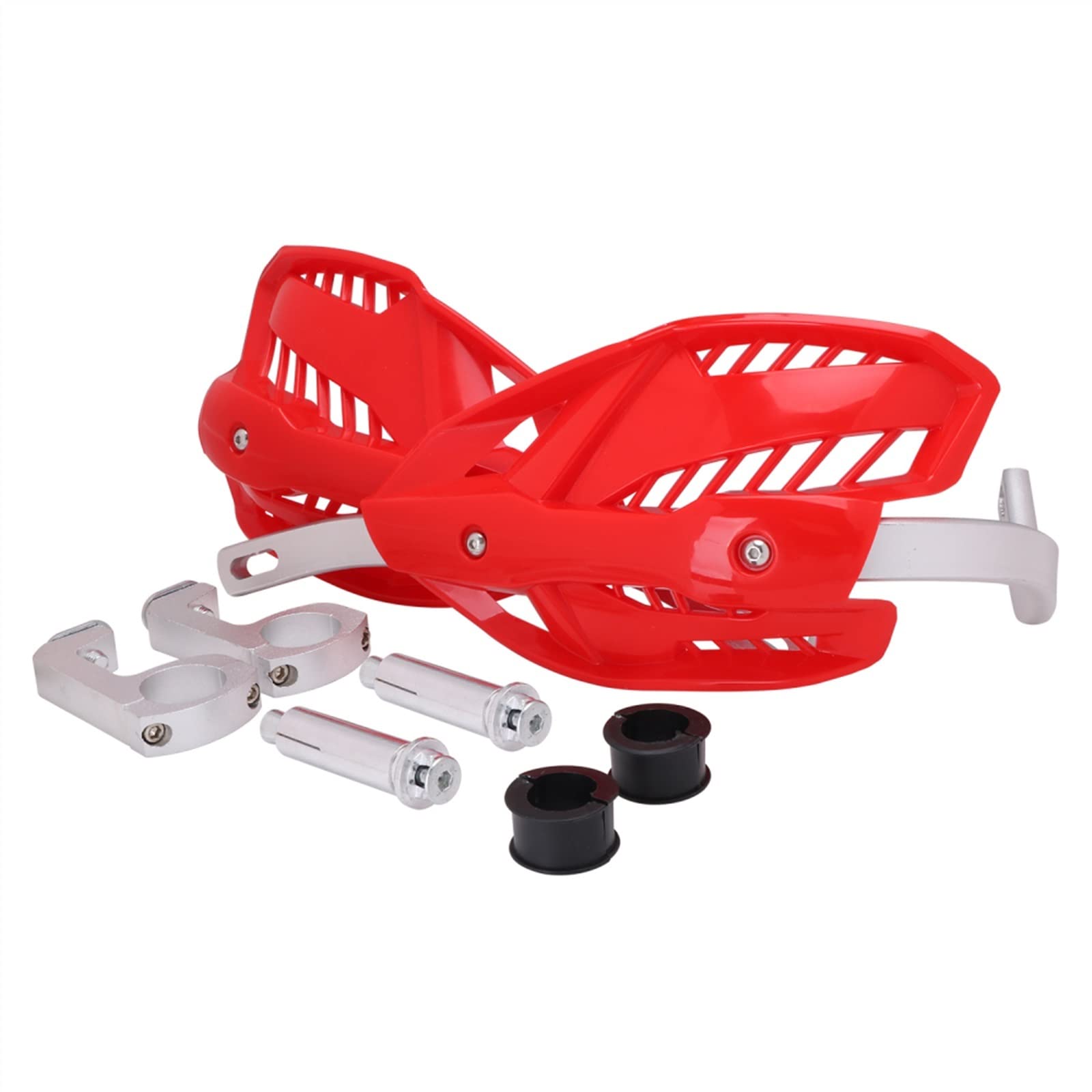 Paramani per motociclette 28mm 22mm Moto Dirt Bike Manubrio Paramani Protezione | Red