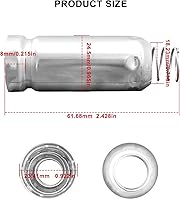 Vista 5 de EMIHO Paquete de 8 bujías de alambre de metal protector térmico para Chevy 5.3L 6.0L 6.2L 7.0L V8 GM LS LSX LS1 LS2 LS3 LS6 LS7 LSLT-Series Engine