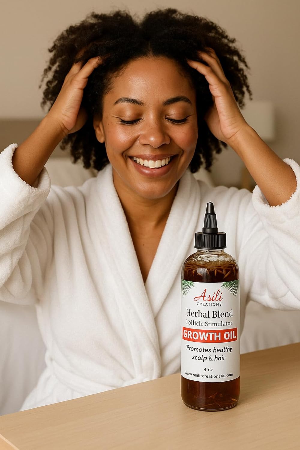 Herbal Follicle Stimulator Oil – 8 oz