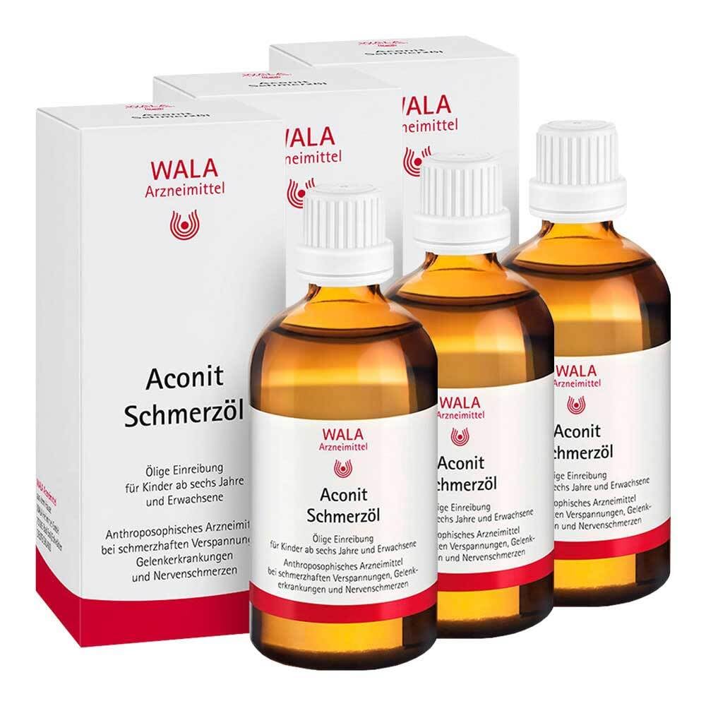 Aconit Schmerzöl 3x100 ml