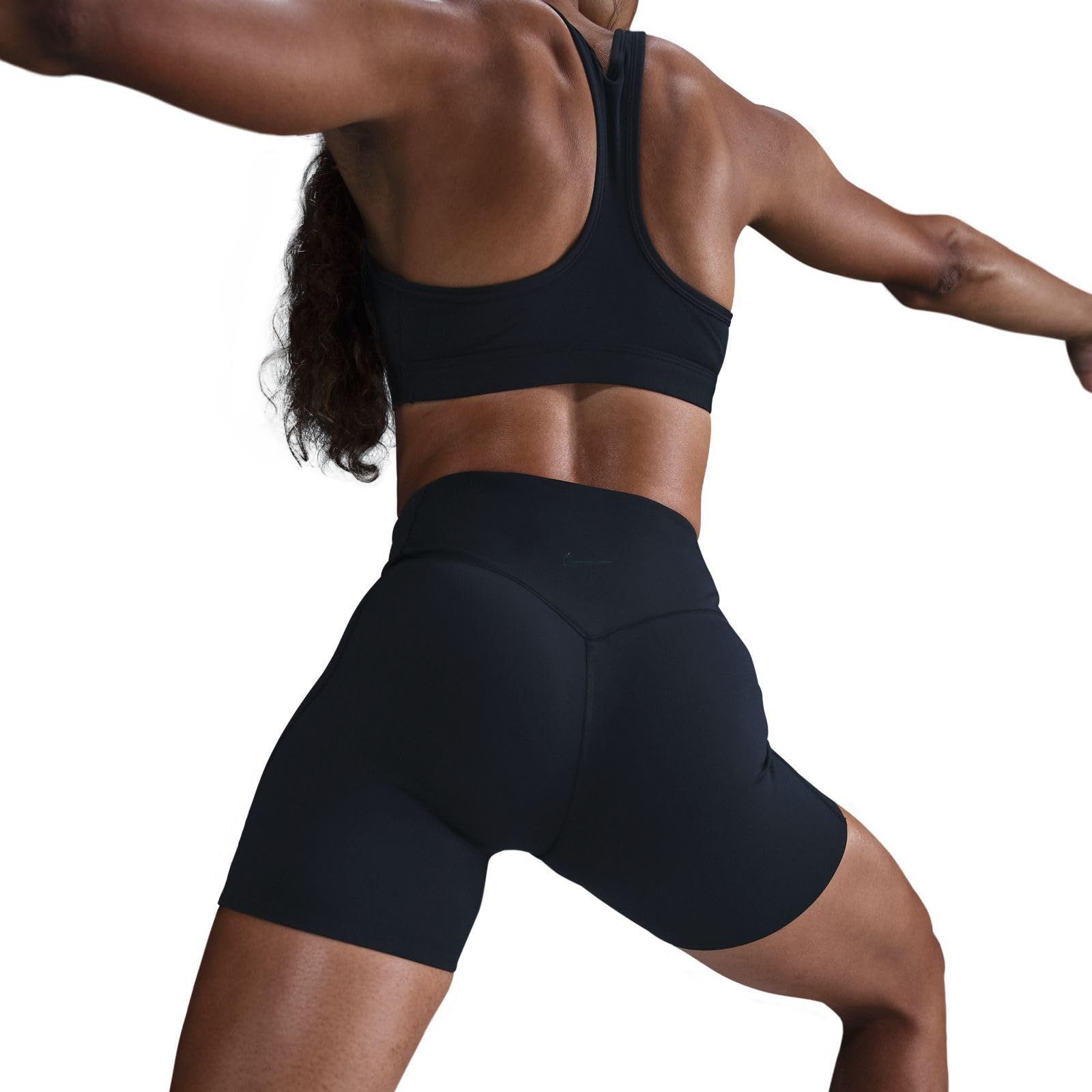 Nike Universa Bike Shorts mit Taschen, mittlerem Halt und hohem Bund für Damen (ca. 12,7 cm), HQ6832