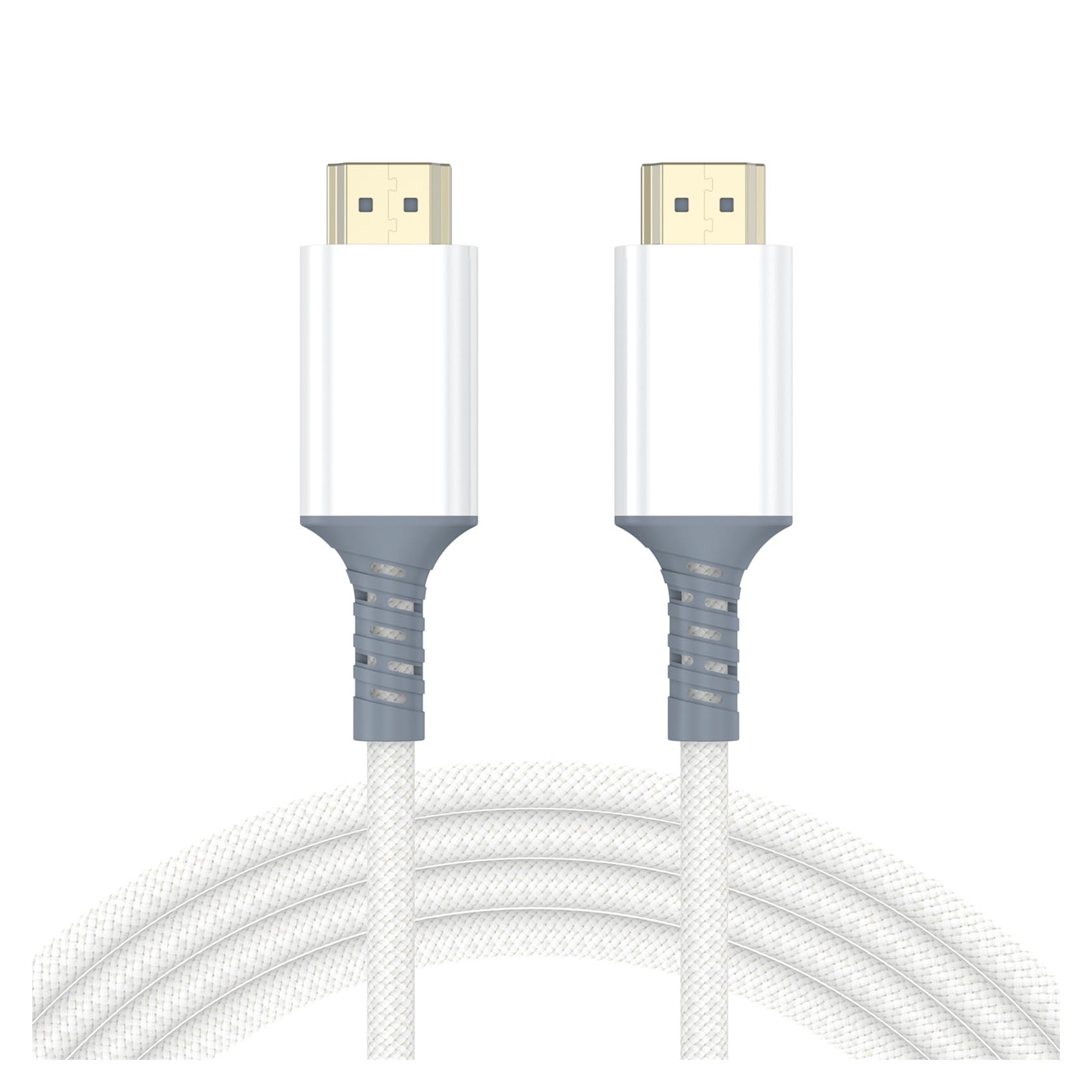 Câble HDMI 2.1 8K @ 60 Hz 4K @ 120 Hz, Transmission Haute Vitesse 48 Gbit/s, HDR Et HDR10+ Intégrés, for Boîtier TV, Ordinateur Portable, Moniteur, Consoles De Jeux(1pc-7 m)