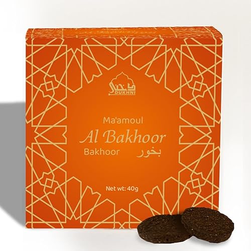 Miniatura 7 de Caja de variedad Maamoul Bakhoor de Dukhni  Juego de regalo, cesta de Ramadán y regalo Eid  Auténtico incienso árabe Oud Bakhoor  20 piezas Bakhoor,