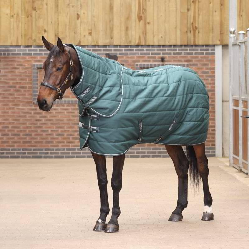 Shires Tempest Original 200g Stable Rug and Neck Set - Emerald 6'6" / 78", Emerald