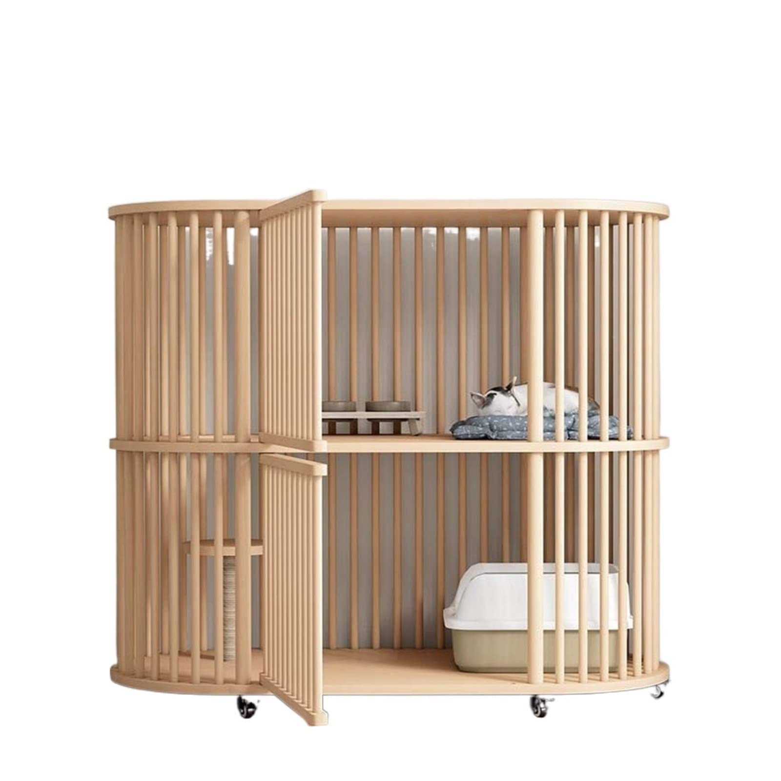 Casa per Gatti Abbigliamento di Lusso di Gatto Super Grande Spazio CATTO CATTO CATTO CATTO di Lusso Strato A Doppio di LUSO CATTO FORNITÀ di CATTO Casetta per Gatto (Color : Picture Color)