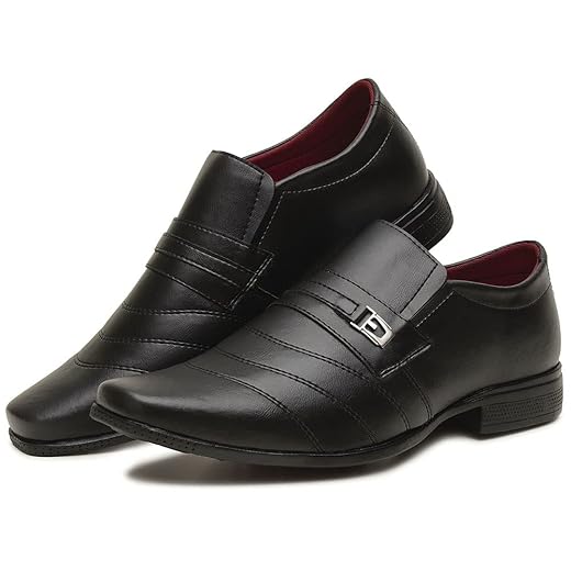 SAPATO SOCIAL PRETO MASCULINO OXFORD ESTILO ITALIANO 114
